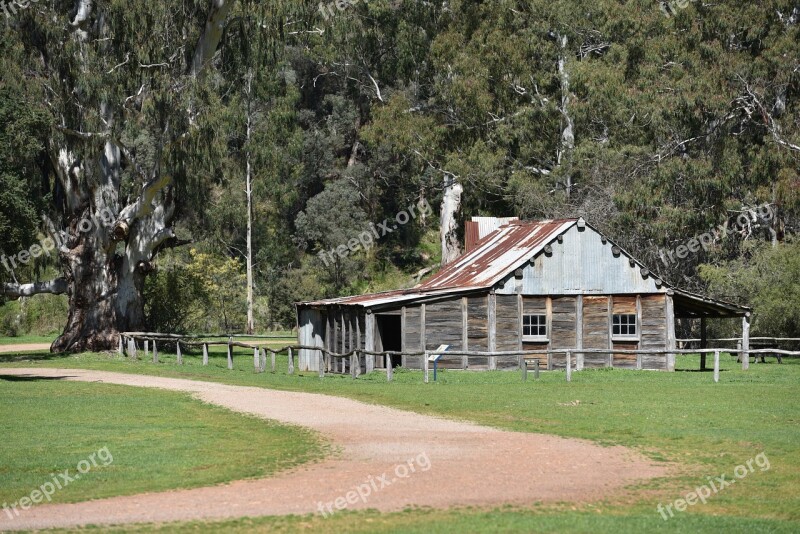 Hut Cattlemen's Hut Fry's Hut High Country Bush Australia