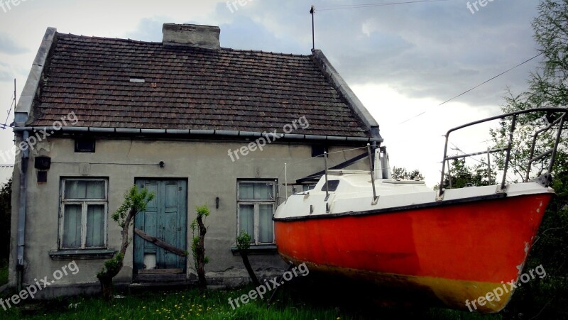 House Spring Boat The Window The Door