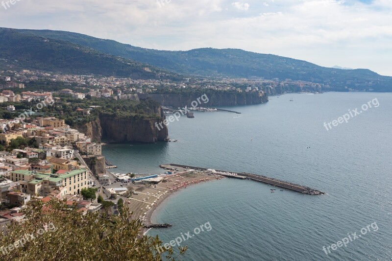 Sorrento Italy Travel Marine Holiday