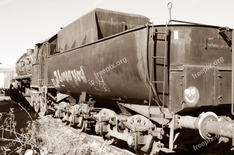 Loco Obsolete Locomotive Railway Free Photos