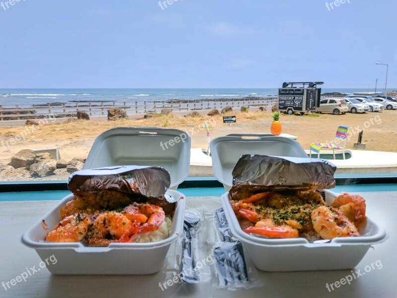 Shrimp Cooking Food Jeju Bob