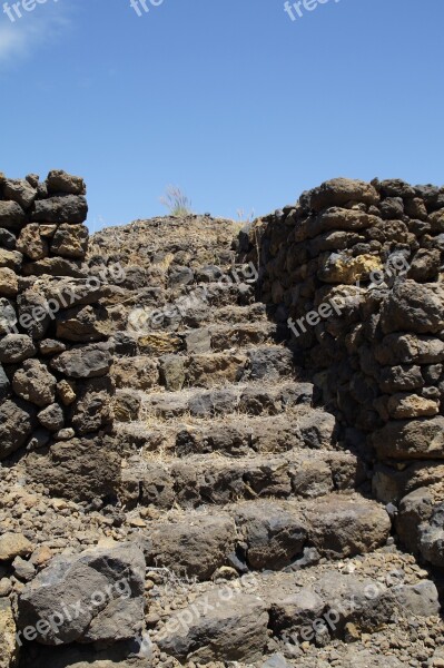 Stairs Pyramid Güímar Stair Pyramid Renovated