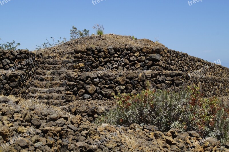 Pyramid Güímar Stair Pyramid Renovated Tenerife