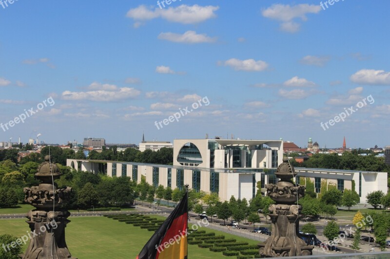 Berlin Chancellery Merkel Germany Government