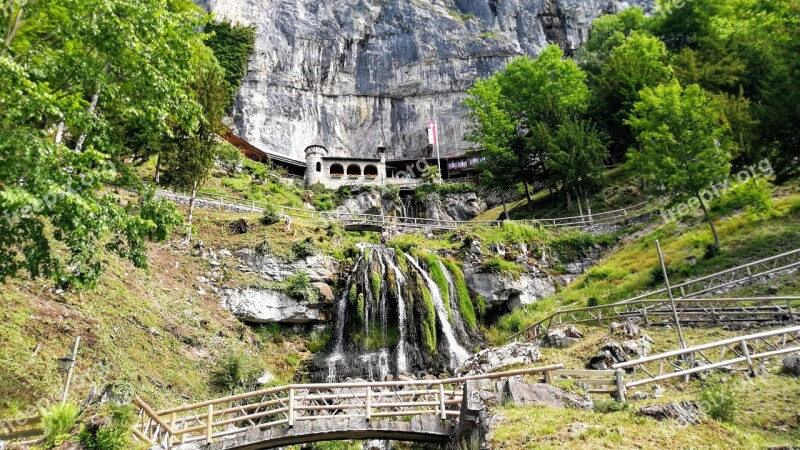 Water Waterfall Be Nature Landscape