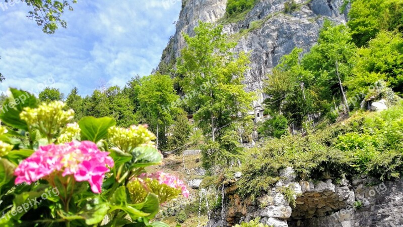 Beautiful Locality St Beatus Caves Landscape Castle Free Photos