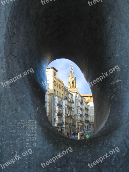 Vitoria Rock Virgin White Plaza Free Photos