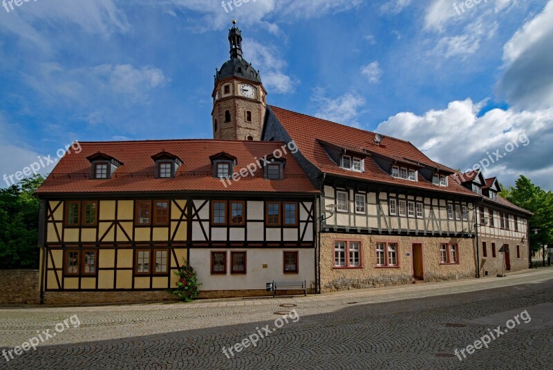 Sangerhausen Saxony-anhalt Germany Old Building Places Of Interest