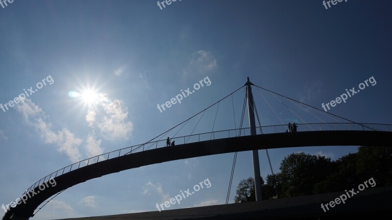 Architecture Bridge Sky Ruegen Sellin