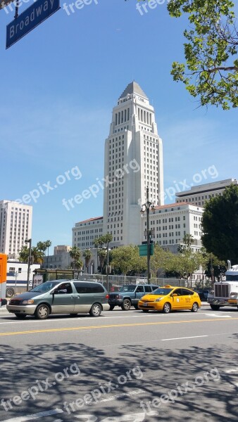 City Hall Los Angeles Mayor Official Government