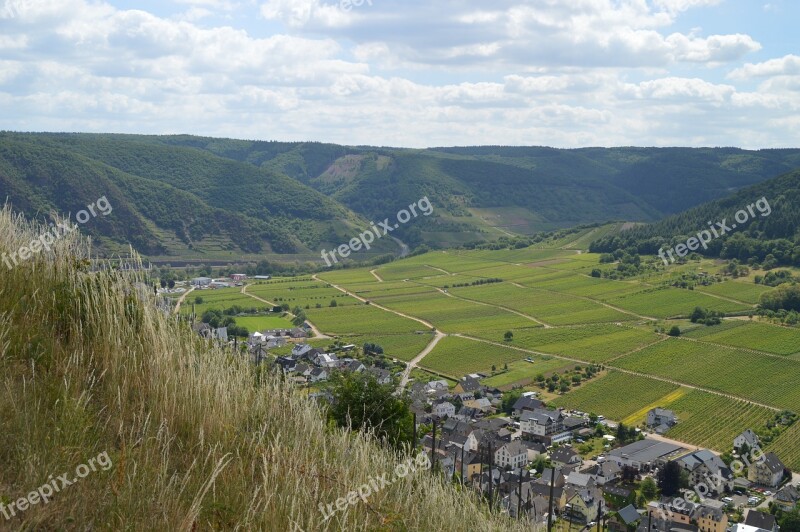 Landscape Valley Nature River Mountains