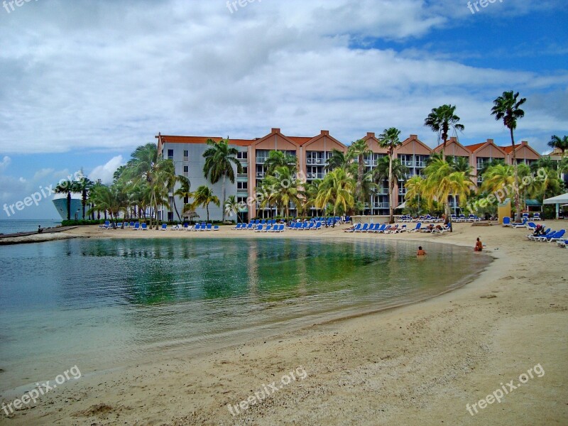 Aruba Island The Island Of Aruba Oranjestad Beach