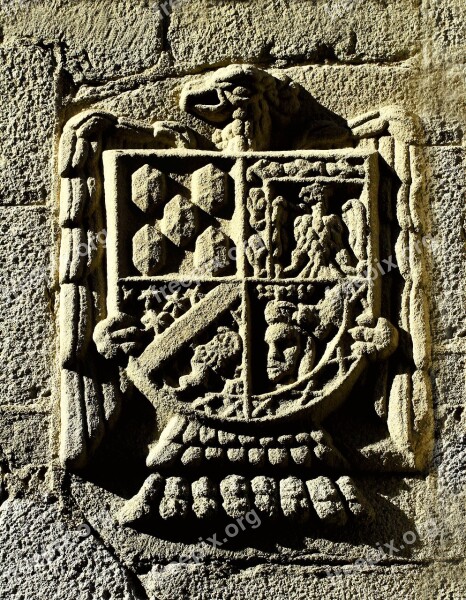 Spain Avila Shield Coat Of Arms Heraldry