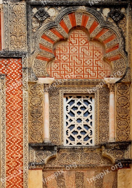 Decoration Window Spain Architecture Color