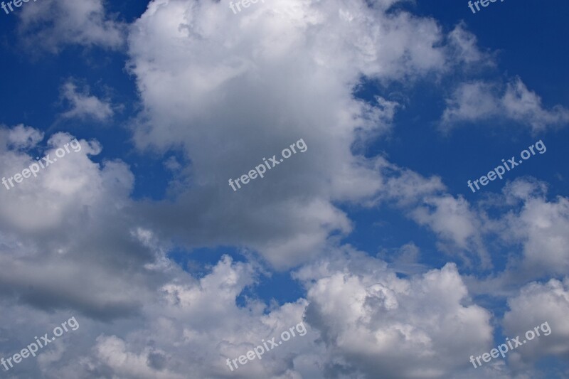 Cumulus Clouds Tennessee Usa Clouds River