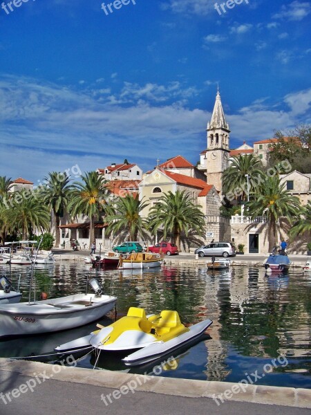 Dalmatia Adriatic Sea Croatia Jadranska Magistrale Brac