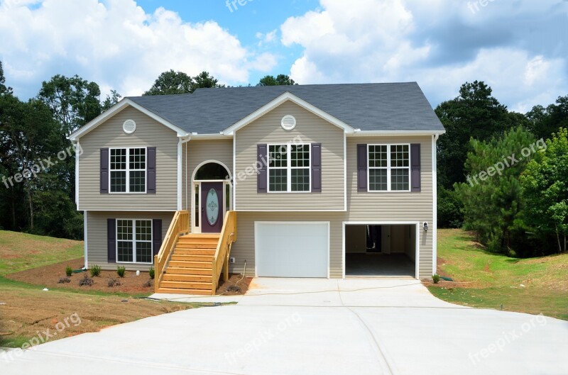 New Home Construction Site House Home