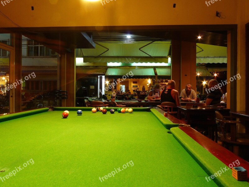 Billiards Bar American Game Bowls