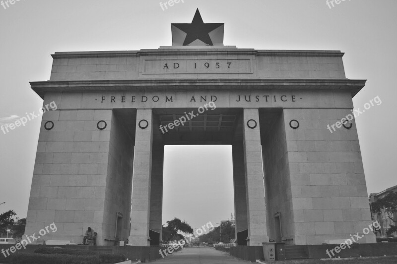 Independence Square Accra Ghana Africa Monument