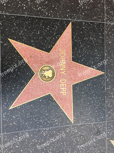 Star Fame Los Angeles California Hollywood