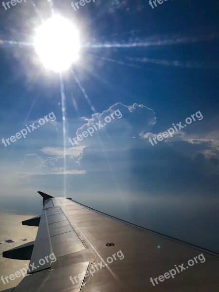 Clouds Sky Flight Sky Clouds Blue Sky Clouds