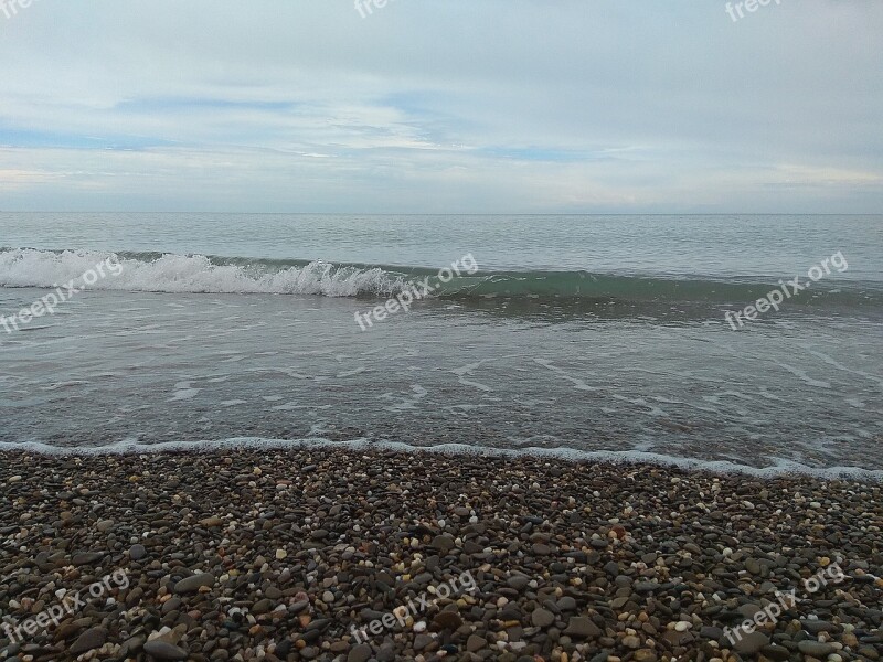 Sea Black Sea Crimea Wave Sky