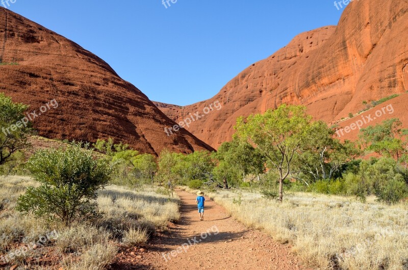 The Olgas Olgas Kata Tjuta Rock Landscape