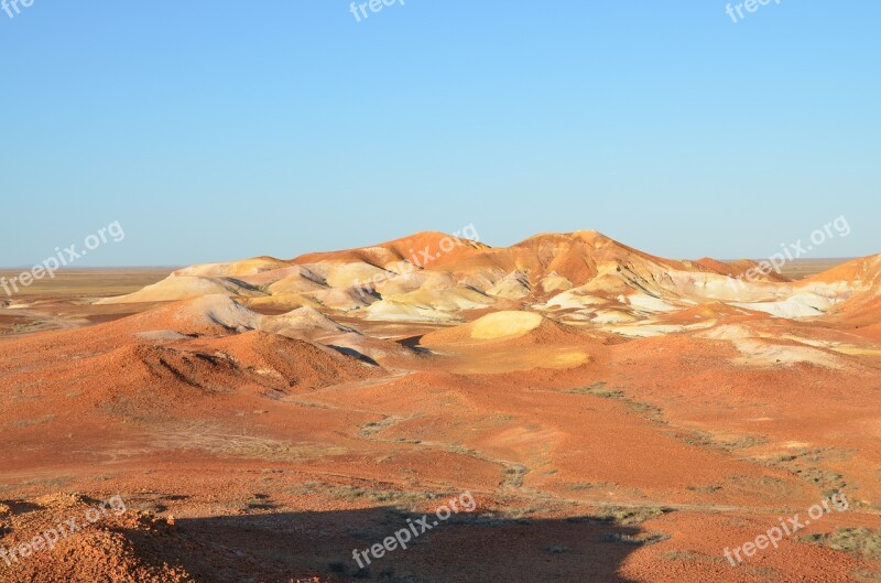 The Breakaways Desert Outback Breakaways Landscape