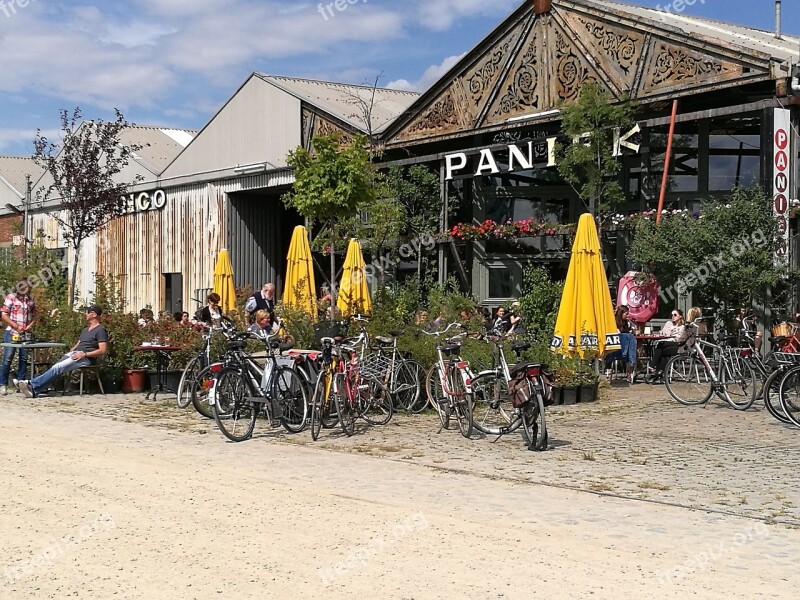 Beach Bar Parasol Bike Tourism City