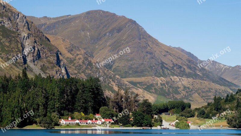 Walter Peak Farm Farm Walter Peak Lake Wakatipu Cruise