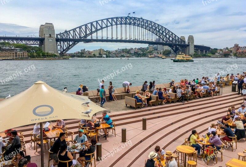 Ferry Sydney Harbour Sydney Australia Nsw