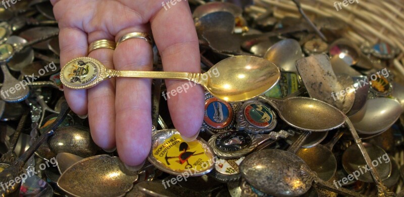 Hand Rings Spoons Decorative Spoons Collectable Spoons