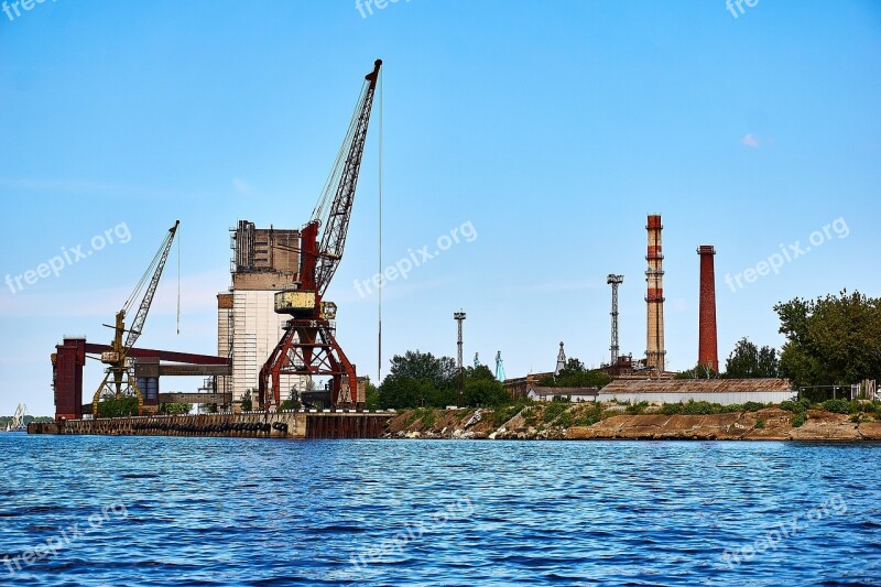 Riga Latvia Daugava River Water