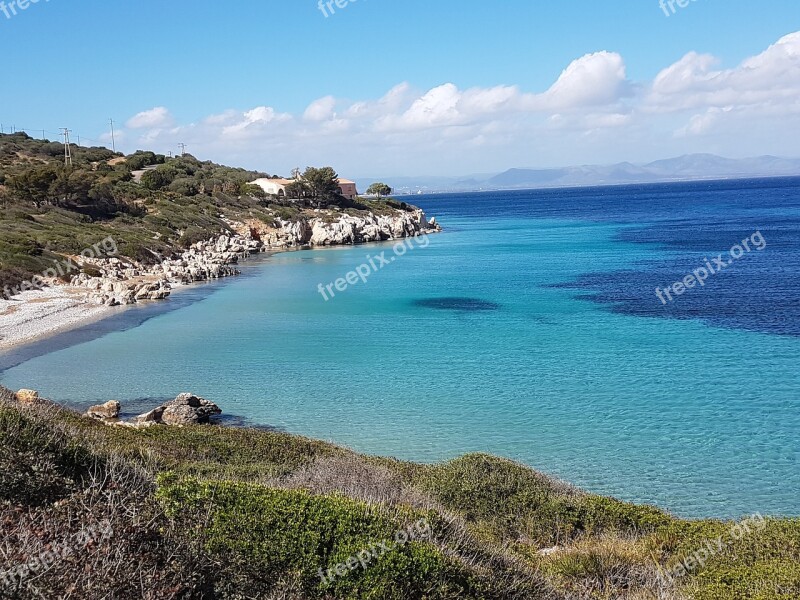 Sea Sardinia Maladroxia Free Photos