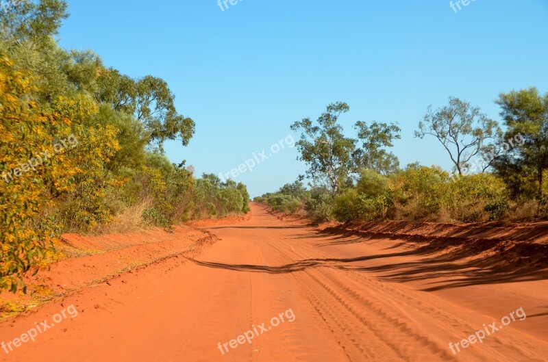 Red Sand Sand Bumpy Cape Leveque Road