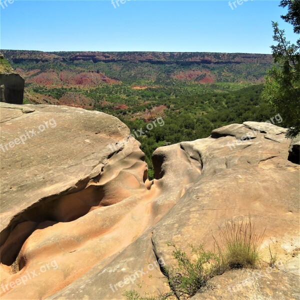 Palo Duro Canyon North Texas Hiking Geology Free Photos