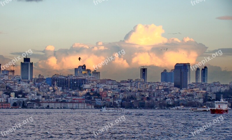 Turkey Bosphorus Strait Istanbul Bridge