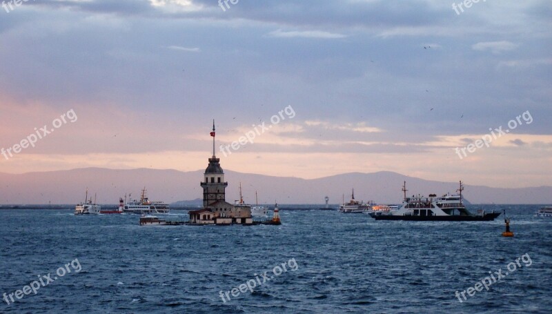 Turkey Bosphorus Strait Istanbul Bridge