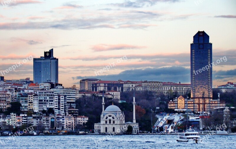 Turkey Bosphorus Strait Istanbul Bridge