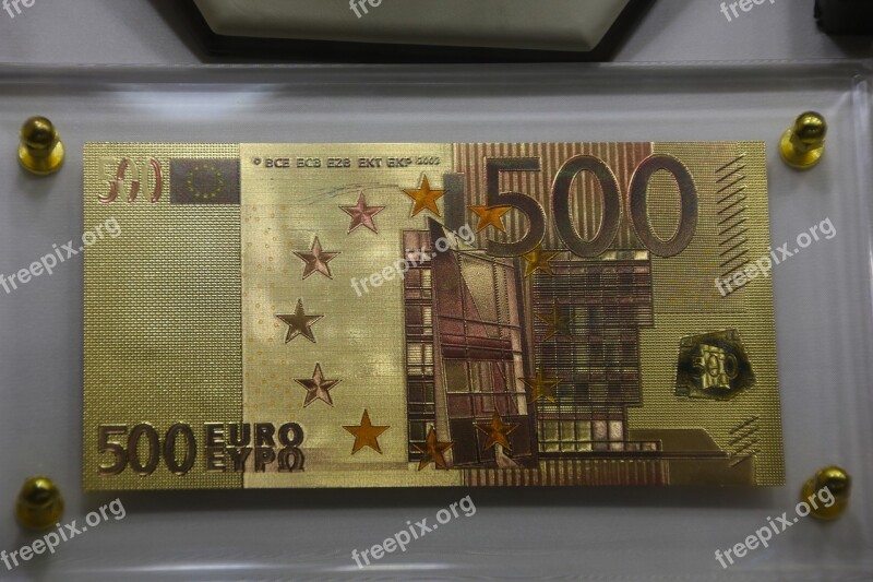 Dollar Bill Dubai Gold Euro Money