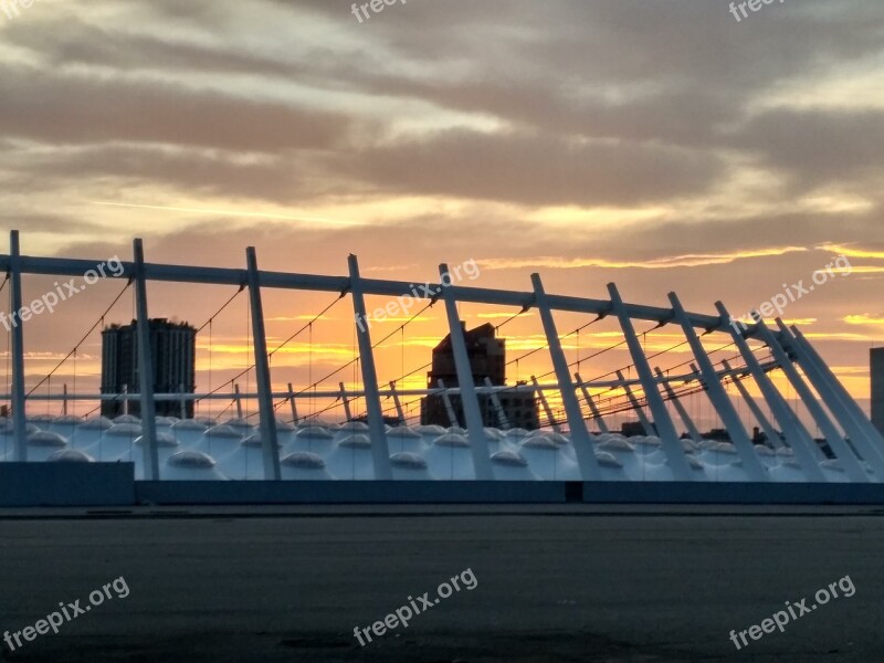 The Evening Sunset Olympic Clouds The Atmosphere