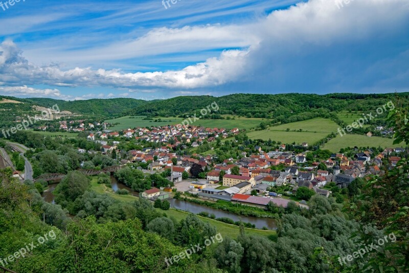 Dornburg Thuringia Germany Germany View Outlook