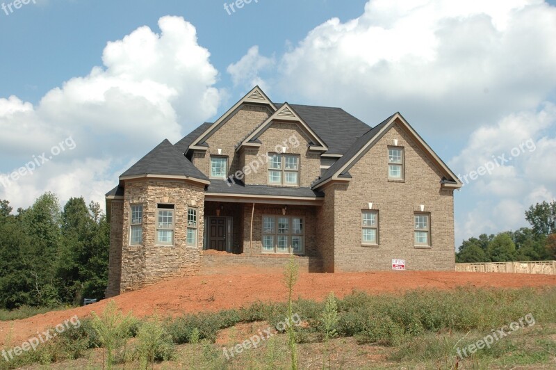 New Home House Construction Architecture Home