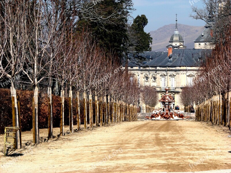 Gardens Sculpture Walk Palace Riofrio