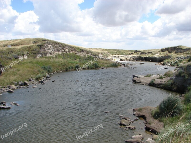 River Hill Mountain Landscape Nature