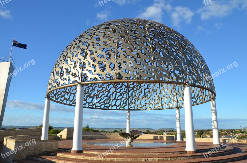 Monument Seagulls War Memorial Geraldton Western Australia