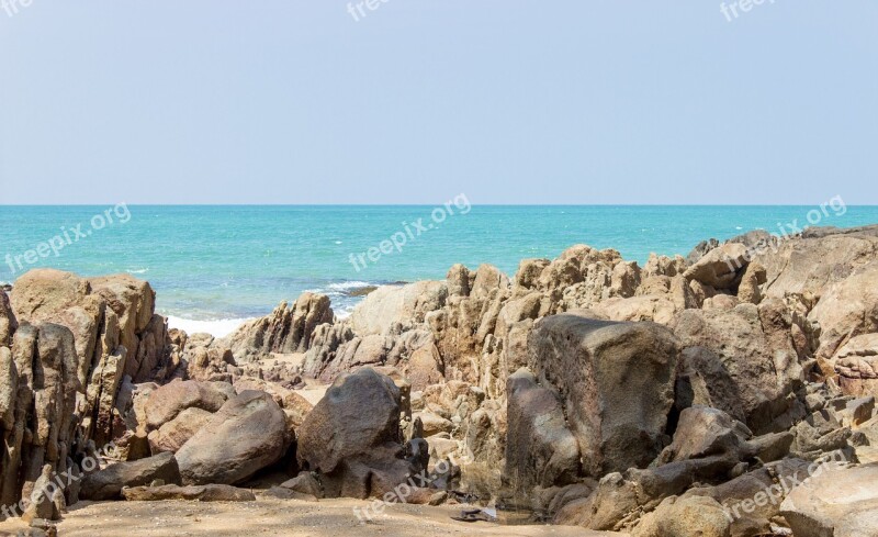 Beach Sea Ocean Water Turquoise