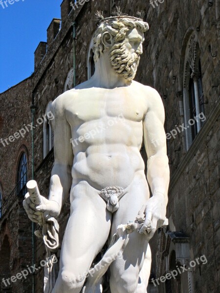 David Statue Sculpture Florence Italy