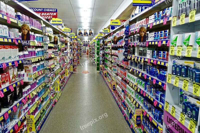 Chemist Shelving Products Drugstore Pharmacy