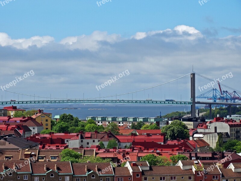 Gothenburg älvsborgsbron Views Sea Bro